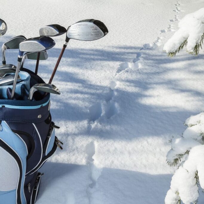 Winter Golfing